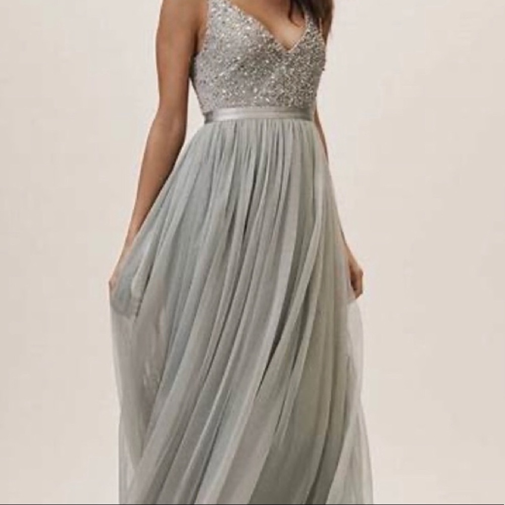BHLDN Avery Beaded Maxi Dress